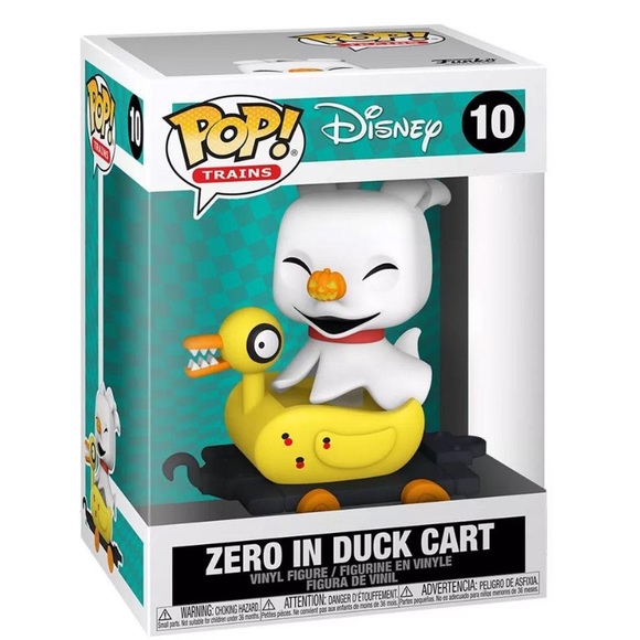 NWT Zero in Duck Cart Nightmare Before Christmas Funko Pop! Train